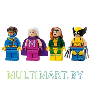 Конструктор LEGO Marvel 76281 Истребитель X-Jet Людей Икс картинка 7